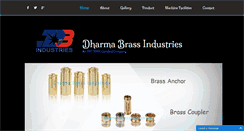 Desktop Screenshot of dharmabrass.com